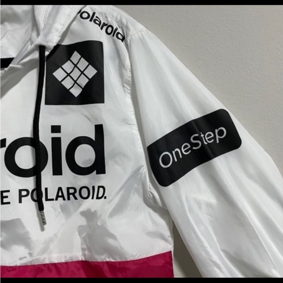 Polaroid camera wind breaker/jacket - Picture 3 of 6